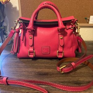 Dooney & Bourke Fuchsia Pink Florentine Satchel
